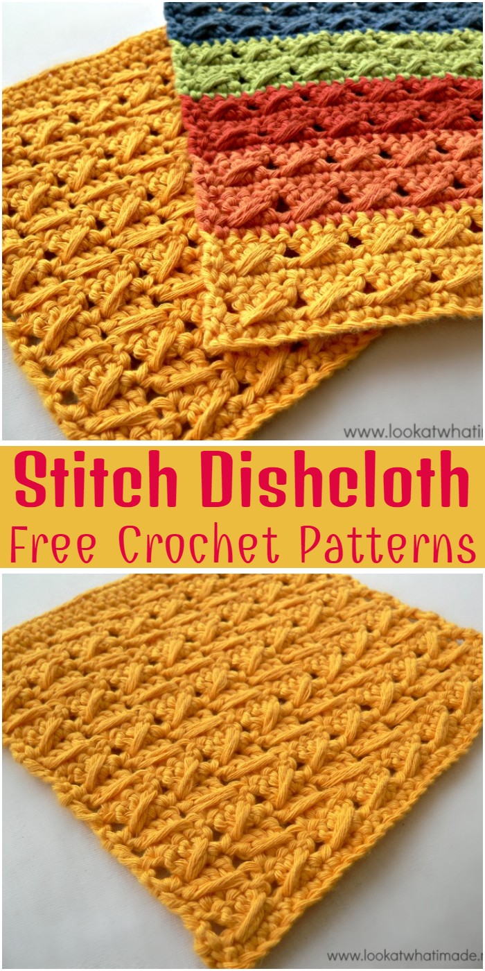 Best Crochet Dishcloth Patterns In 2021- Free Crochet Patterns