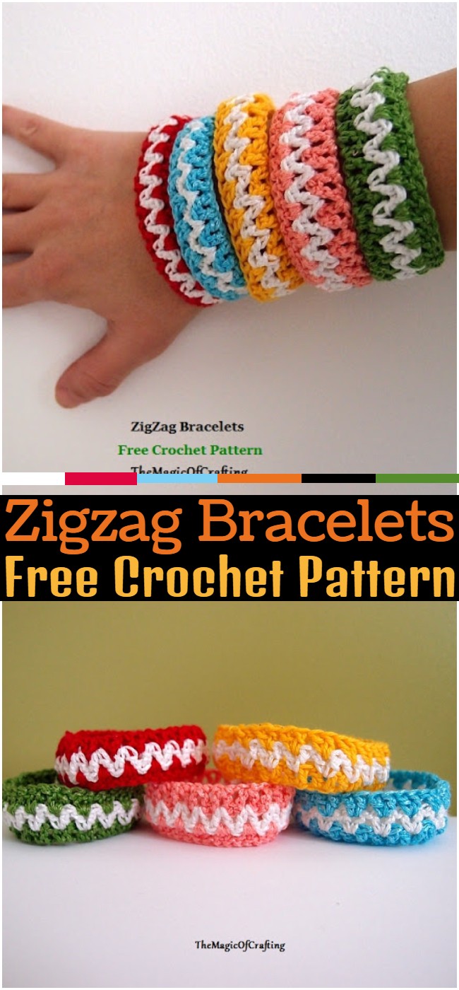 Beginner Tutorial )) Zig Zag Scramble Bracelet - friendship-bracelets.net