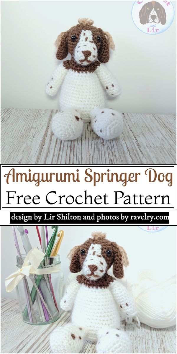 20 Free Crochet Dog Patterns - Amigurumi Patterns