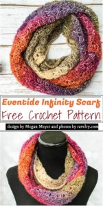24 Infinity Scarf Crochet Patterns For Cozier Look