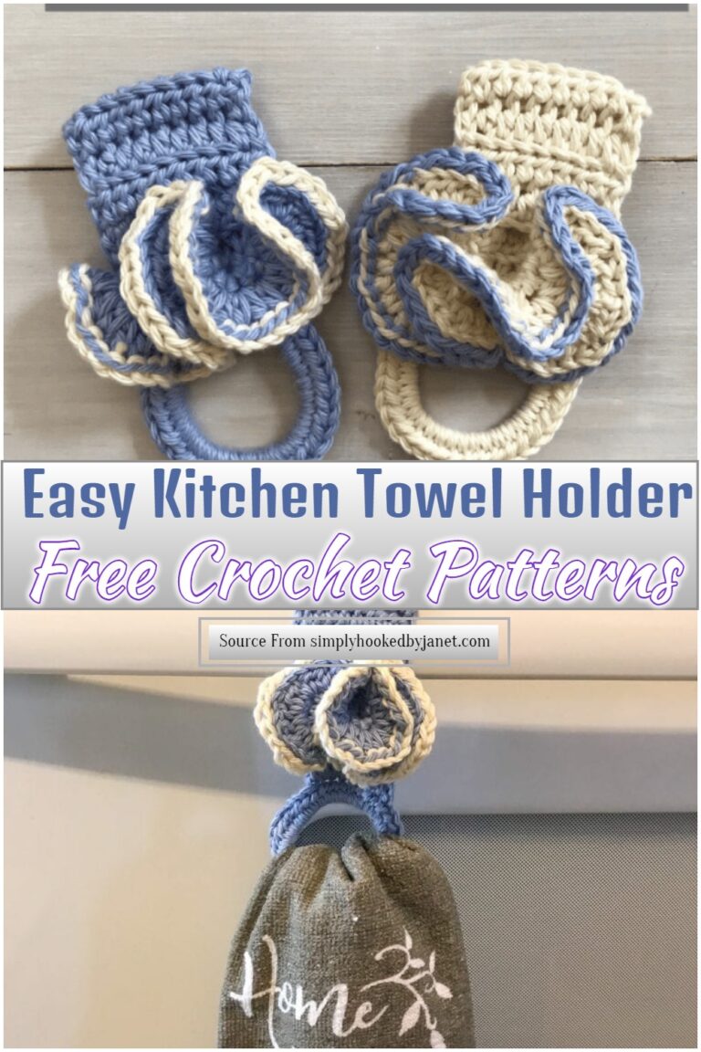 13 Crochet Towel Holder Patterns