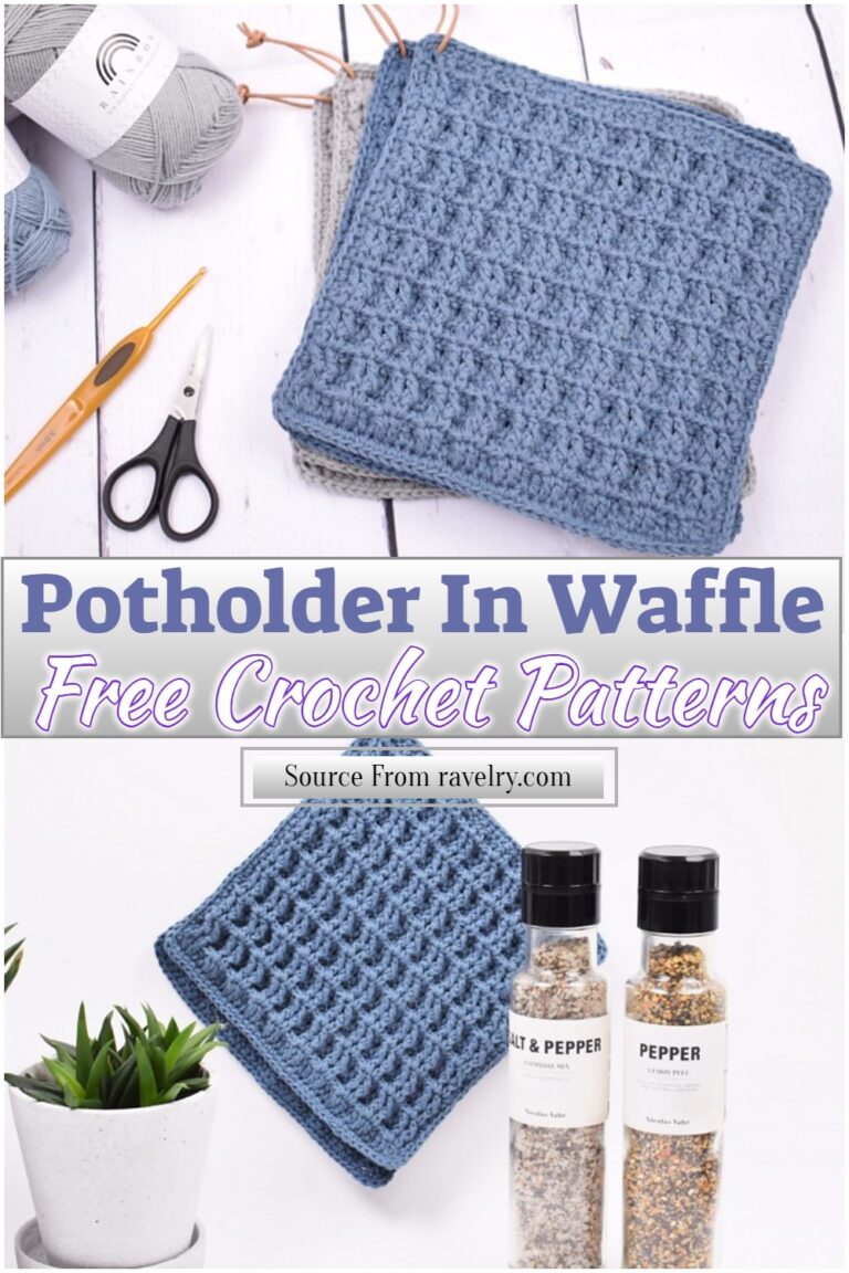 20 Free Crochet Potholder Patterns