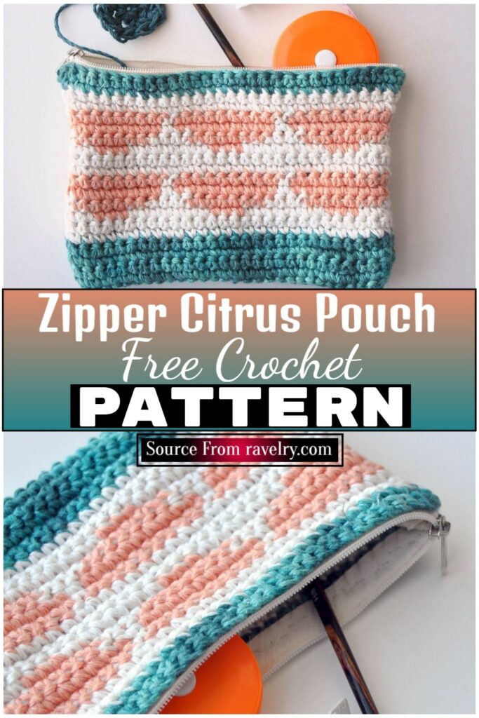 13 Free Crochet Zipper Pouch Patterns