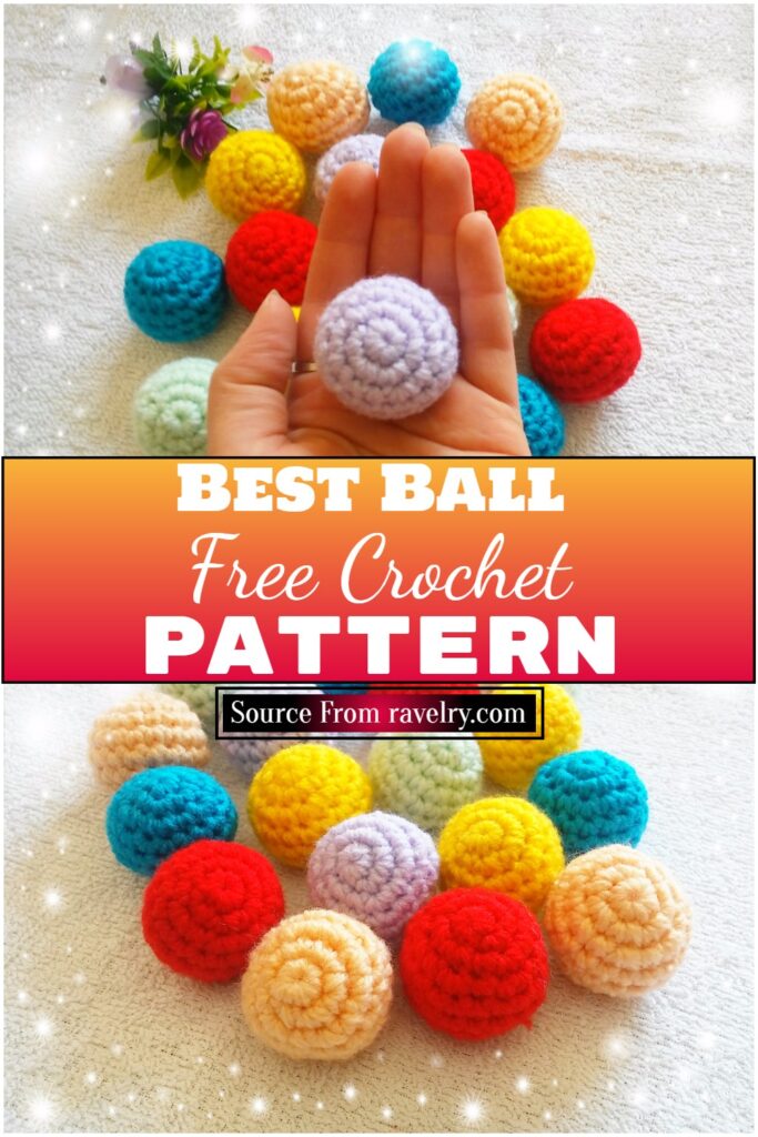 How To Crochet A Ball Amigurumi Cute / Stress Balls Anxiety - Crowd ...