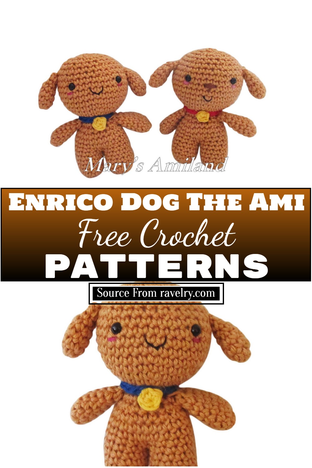 Free Crochet Enrico Dog The Ami