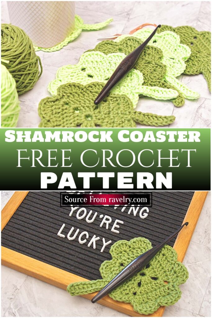 20 Free Crochet Shamrock Patterns