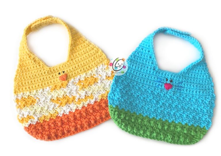 25 Free Crochet Baby Bib Patterns