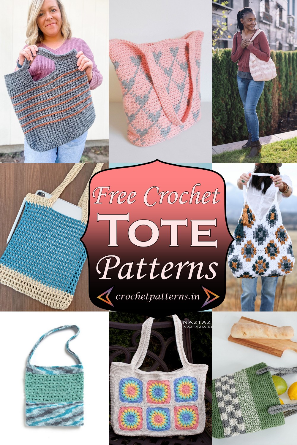 15 Crochet Tote Patterns Free Crochet Patterns