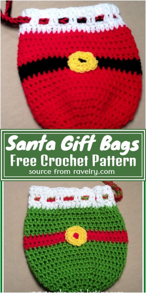 20 Free Crochet Christmas Bag Patterns For 2023