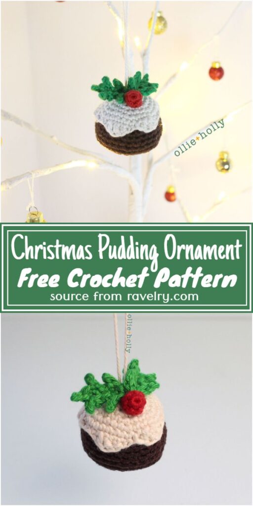 19 Free Crochet Christmas Pudding Patterns