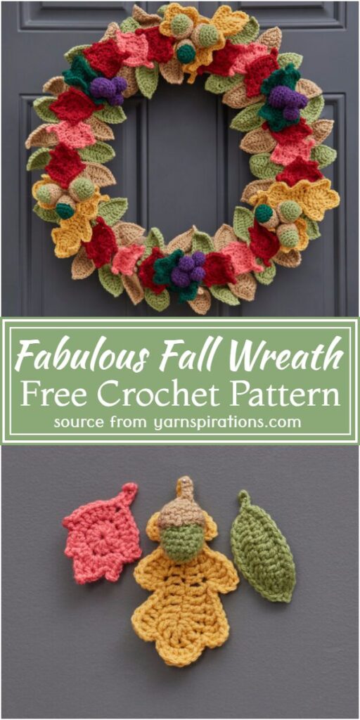 Free Crochet Fall Wreath Patterns