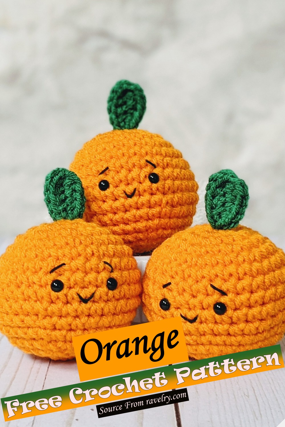 Free Crochet Orange Patterns Will Brighten Up Your Personality