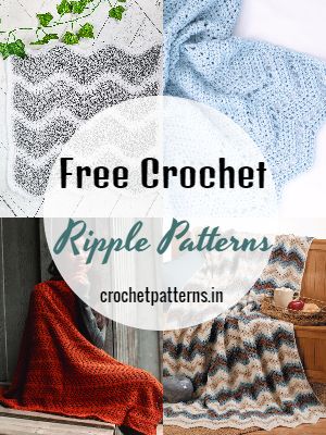 Free Crochet Ripple Patterns To Beautify Your Home | Crochet Patterns