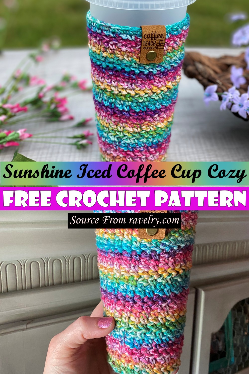 10 Free Crochet Cup Cozy Patterns