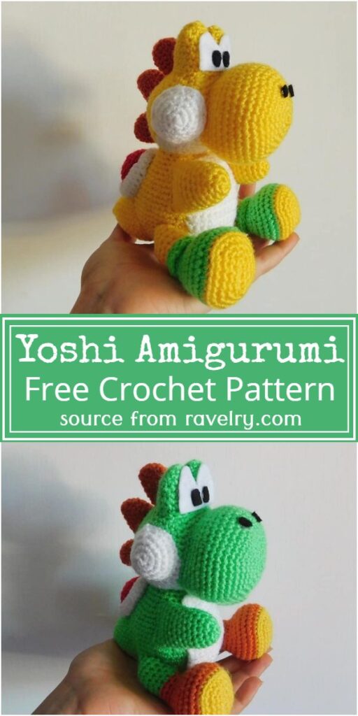 Free Crochet Yoshi Patterns - Fun Crochet Patterns
