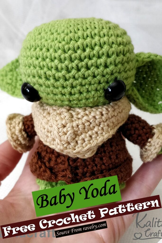 15 Free Crochet Baby Yoda Patterns