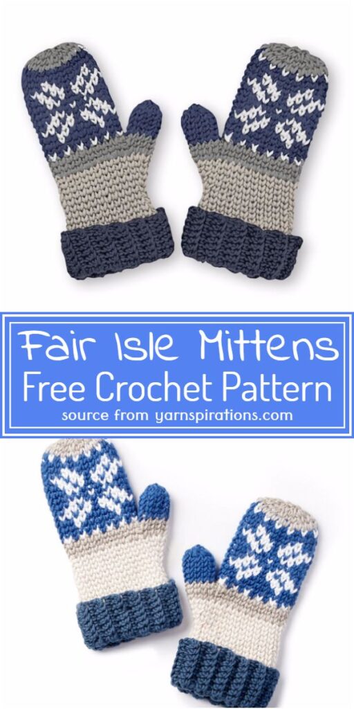 Incredible Free Crochet Fair Isle Patterns