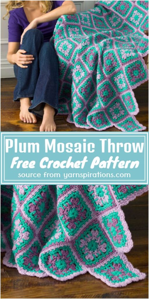 20 Unique And Modern Free Crochet Mosaic Patterns