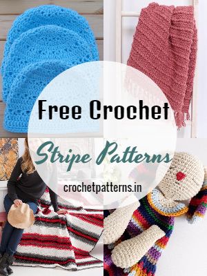 Adorable Free Crochet Stripe Patterns