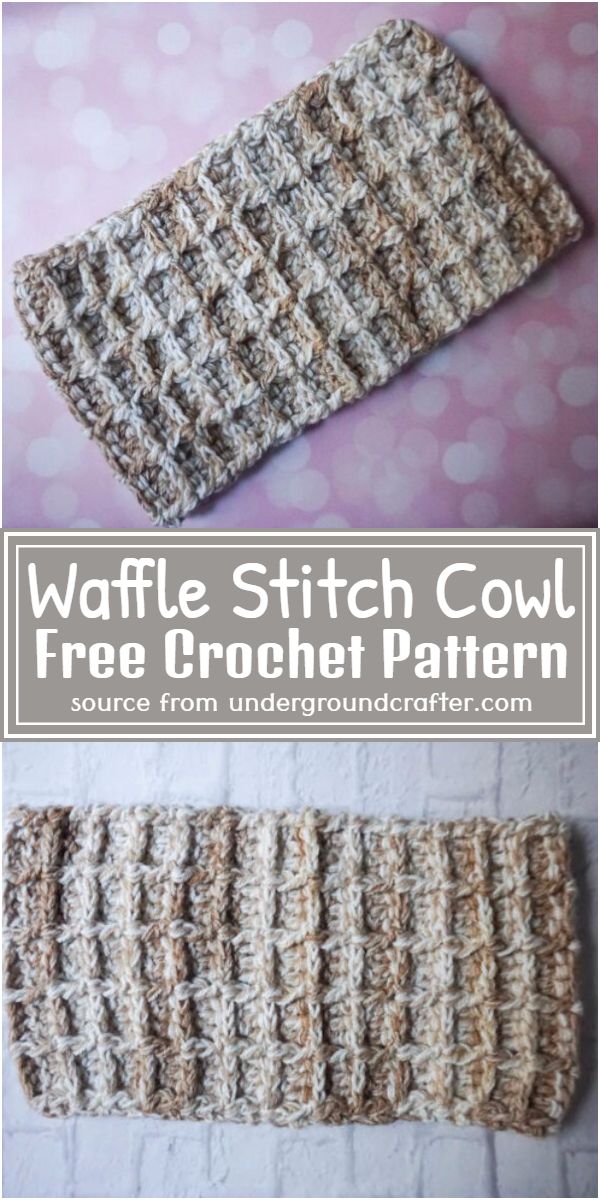 10 Free Crochet Waffle Stitch Patterns