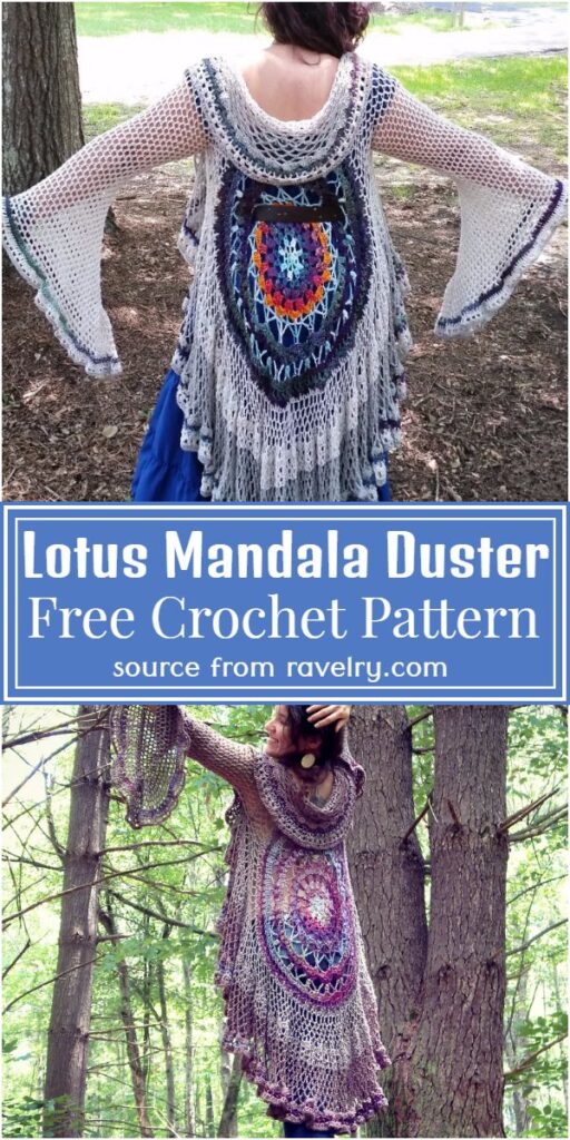 14 Free Crochet Duster Patterns