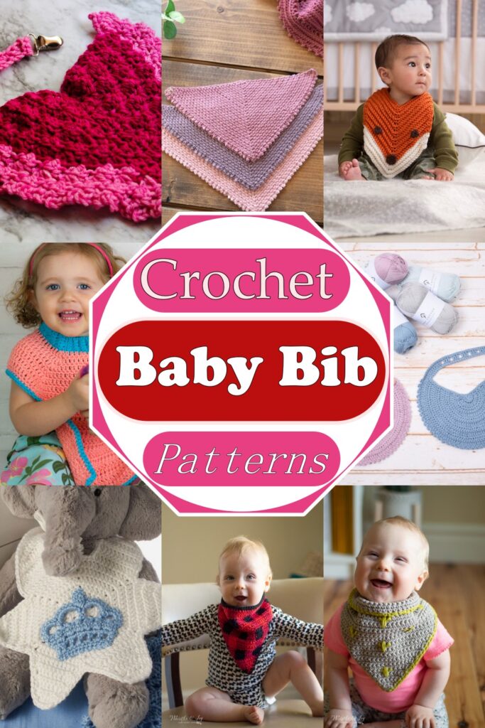 25 Free Crochet Baby Bib Patterns