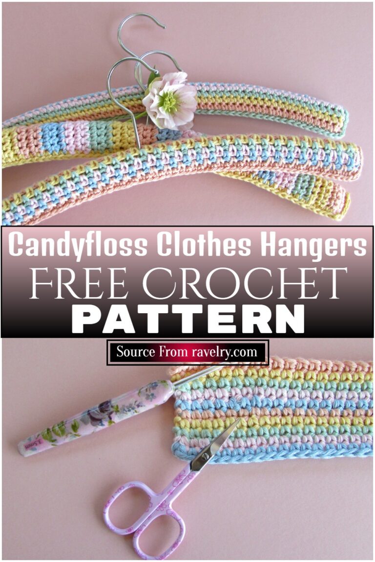 Free Crochet Hanger Cover Patterns