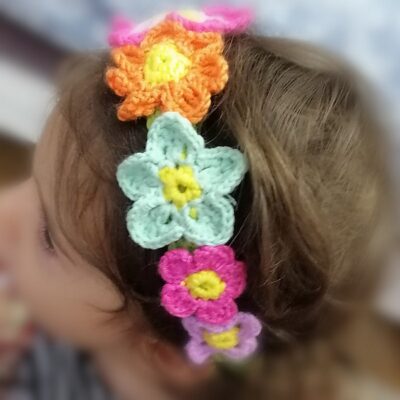 15 Crochet Flower Headband Patterns