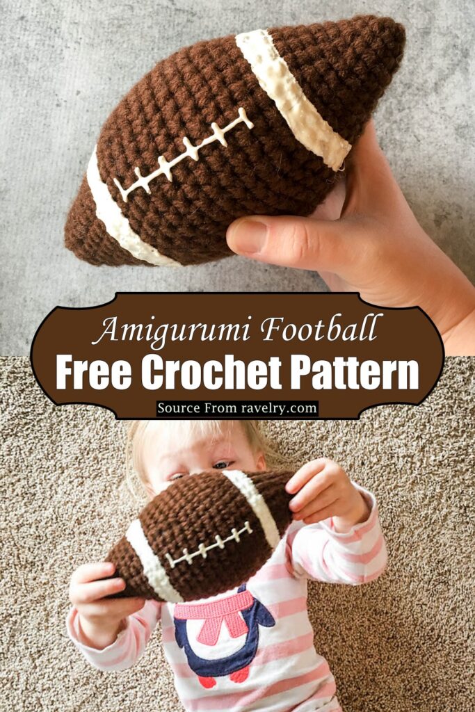 15 Free Crochet Football Patterns