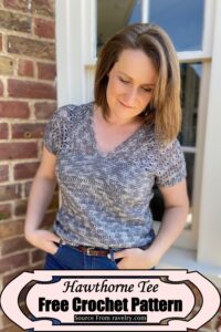 20 Top Crochet Tee Patterns For Ladies To Try This Summer Season - Free ...