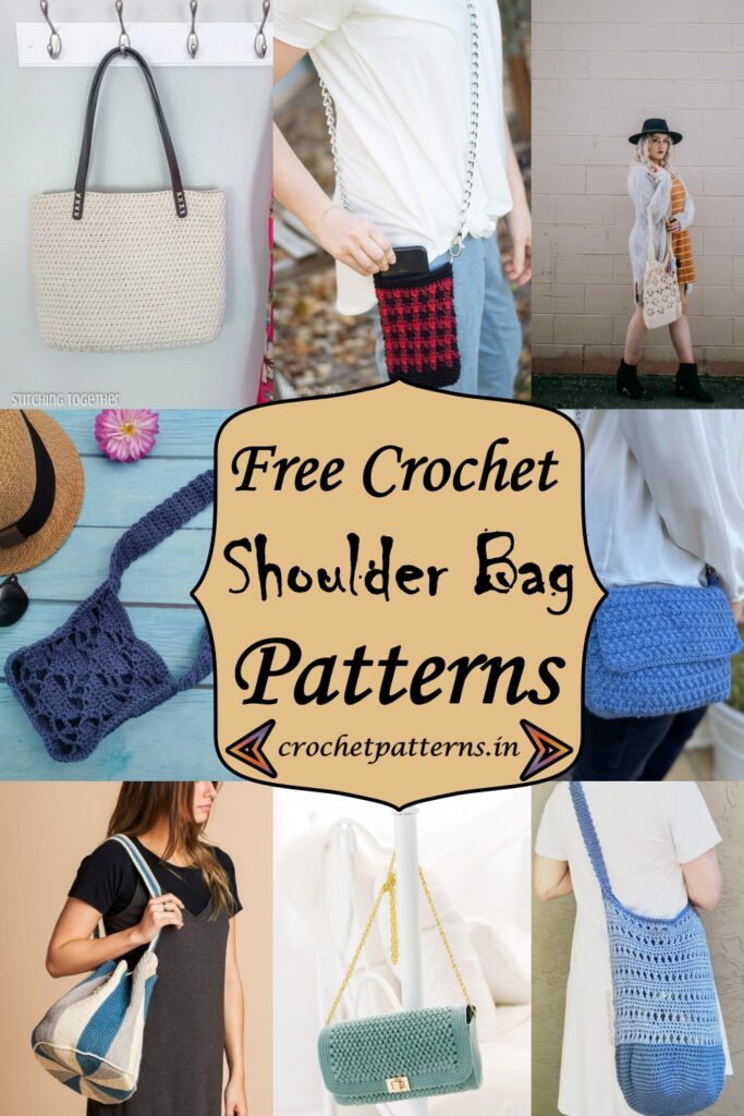 18 Free Crochet Shoulder Bag Patterns For Everyone