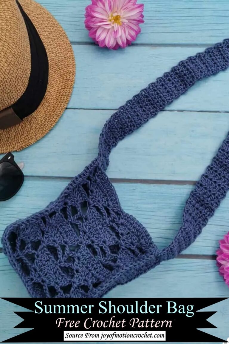 18 Free Crochet Shoulder Bag Patterns For Everyone