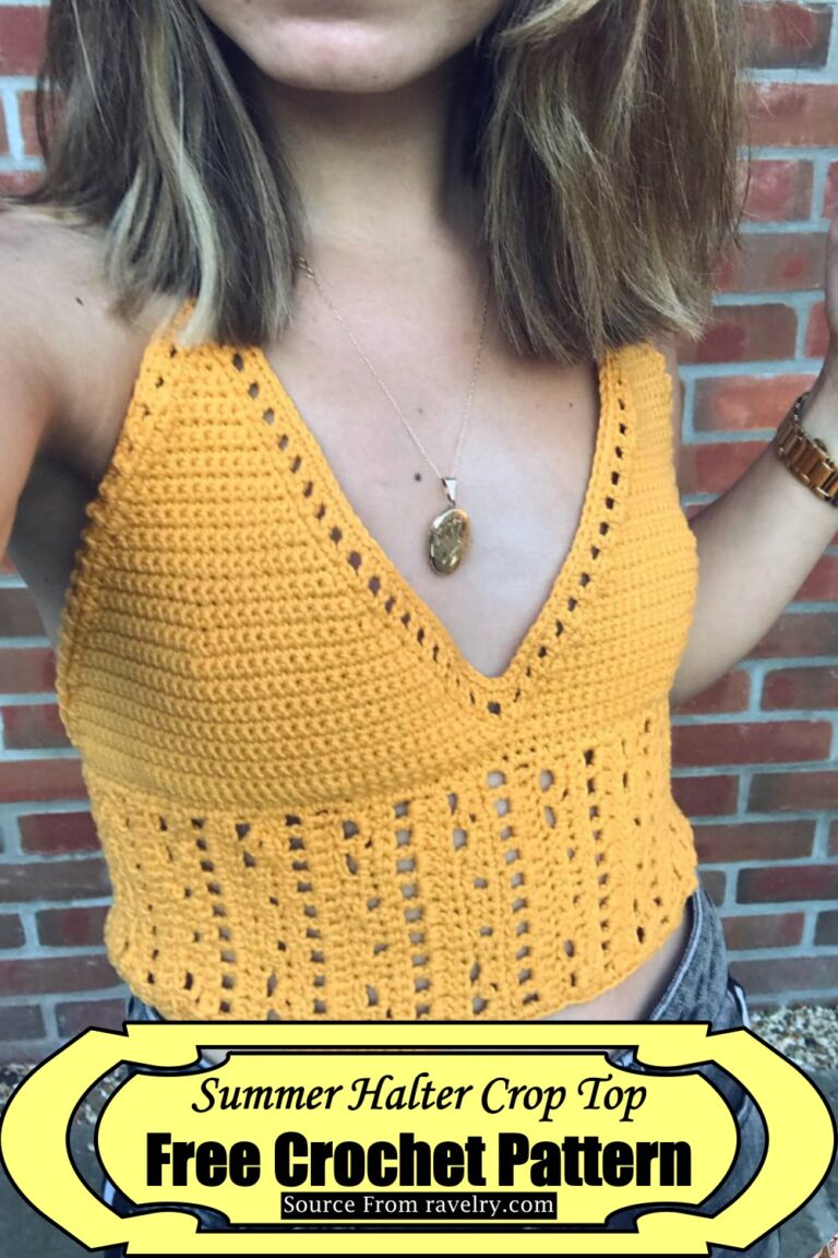 30 Free Crochet Halter Top Patterns