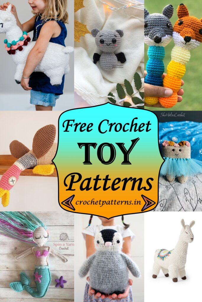 25 Cute Free Crochet Toy Patterns