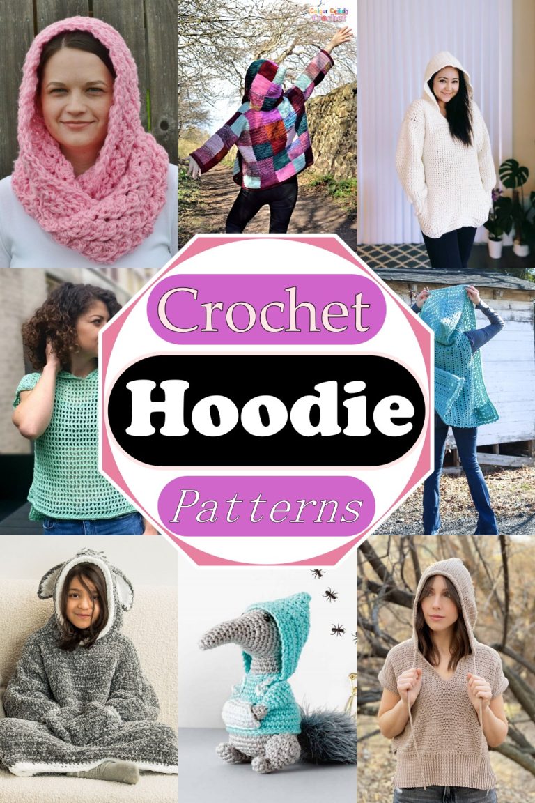 20 Free Crochet Hoodie Patterns