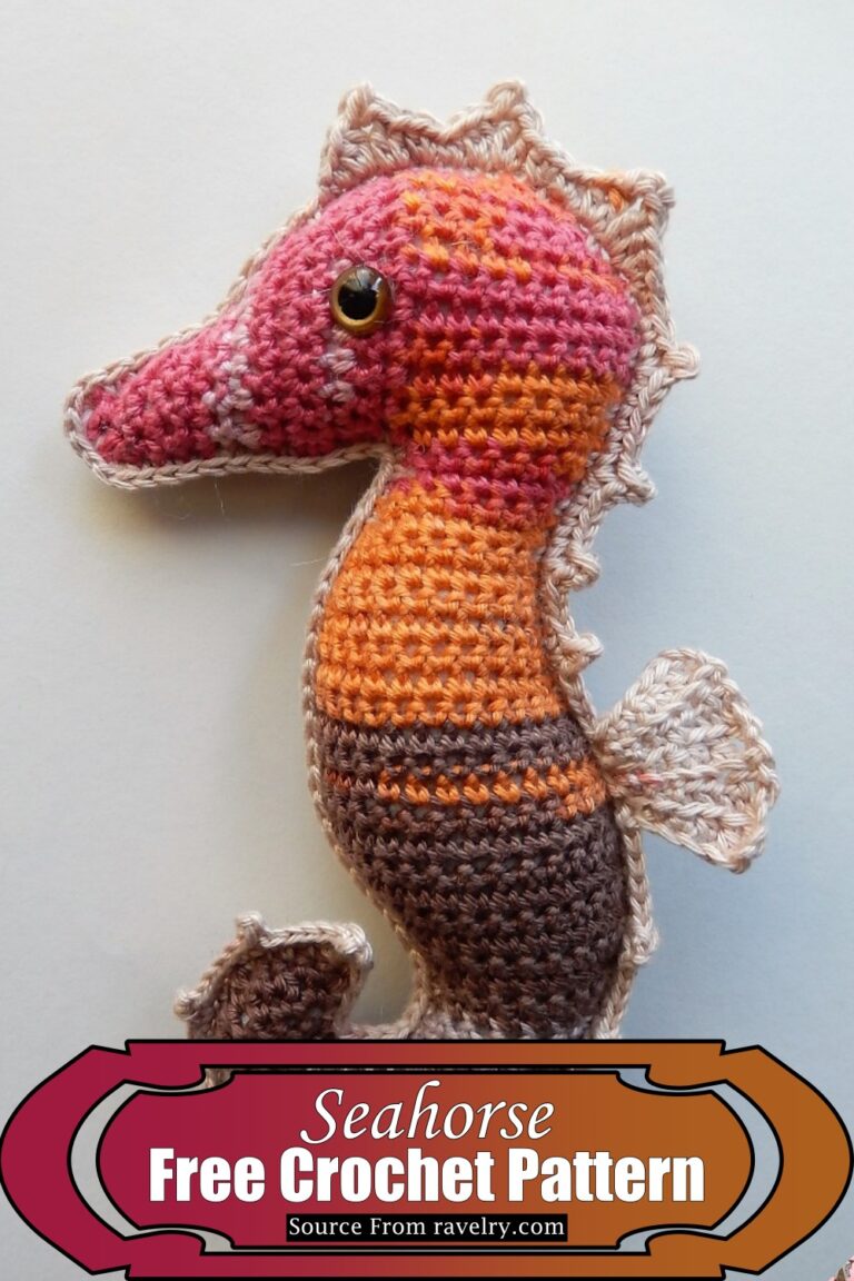 15 Free Crochet Seahorse Patterns And Amigurumi Ideas