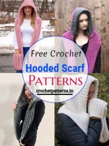 14 Free Crochet Keyhole Scarf Patterns