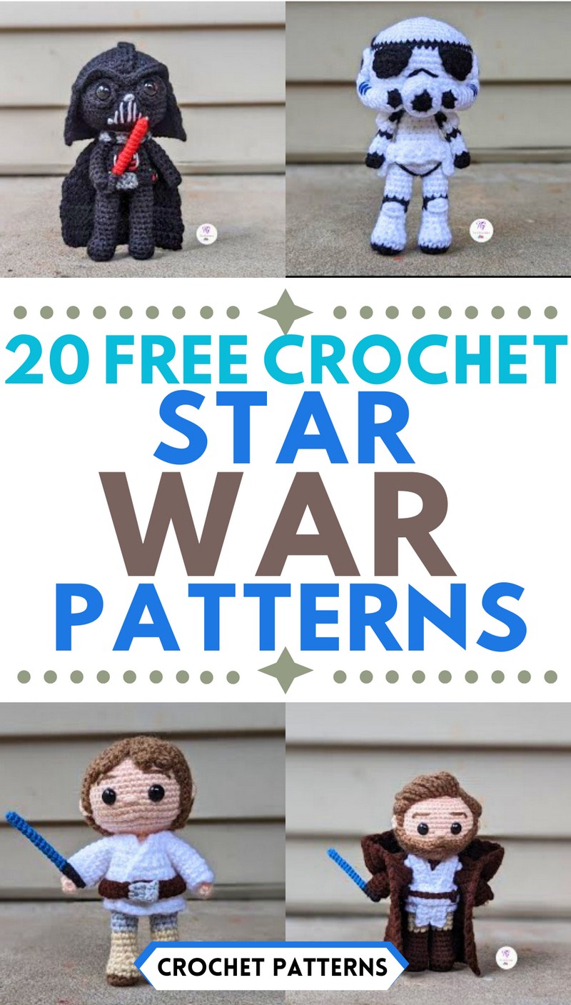 20 Free Crochet Star War Patterns