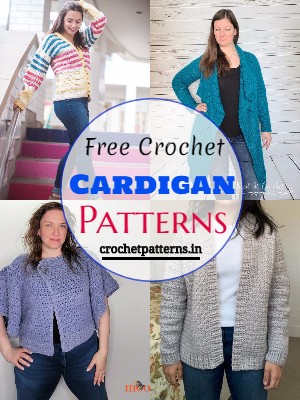 camping cardigan free crochet patterns for ladies