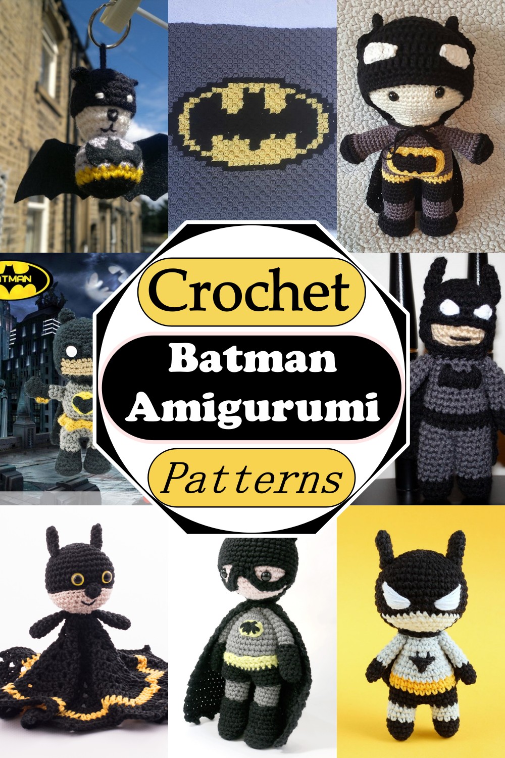 12 Crochet Batman Amigurumi Patterns