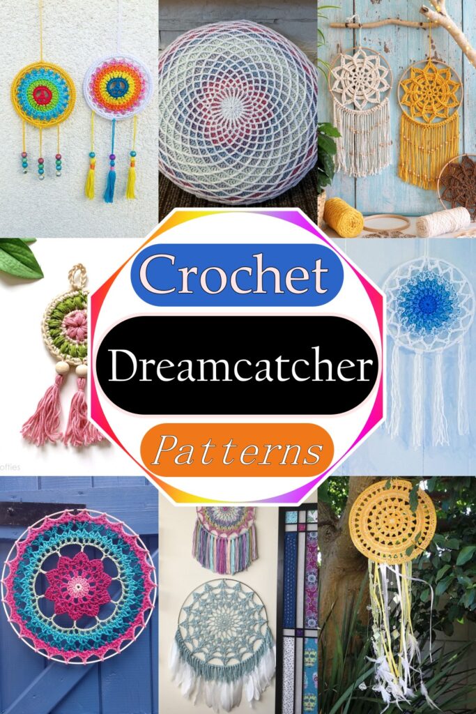 15 Free Crochet Dreamcatcher Patterns