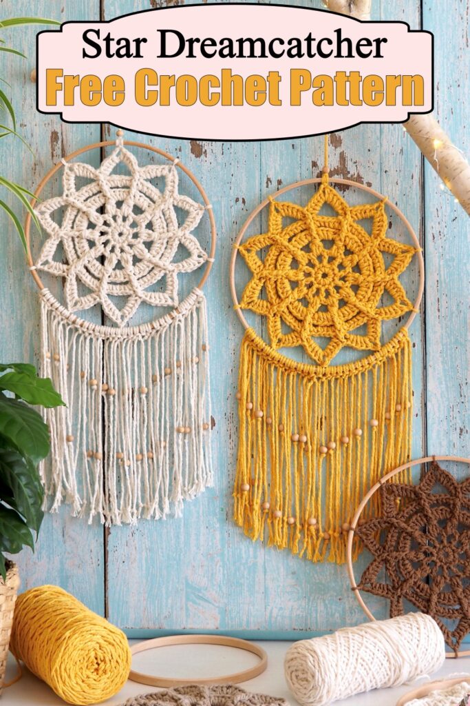 15 Free Crochet Dreamcatcher Patterns