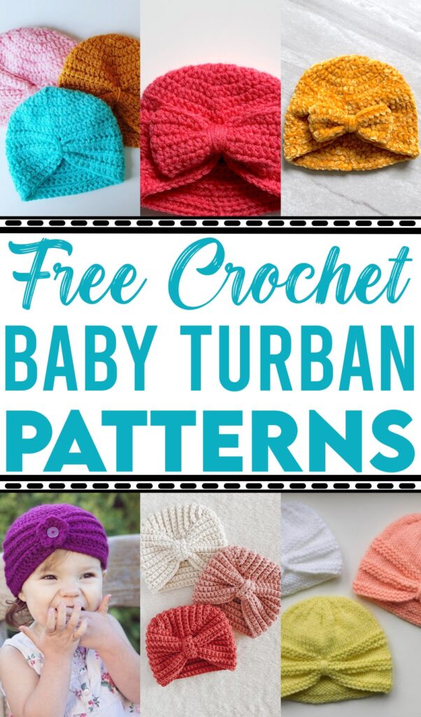 12 Crochet Baby Turban Patterns