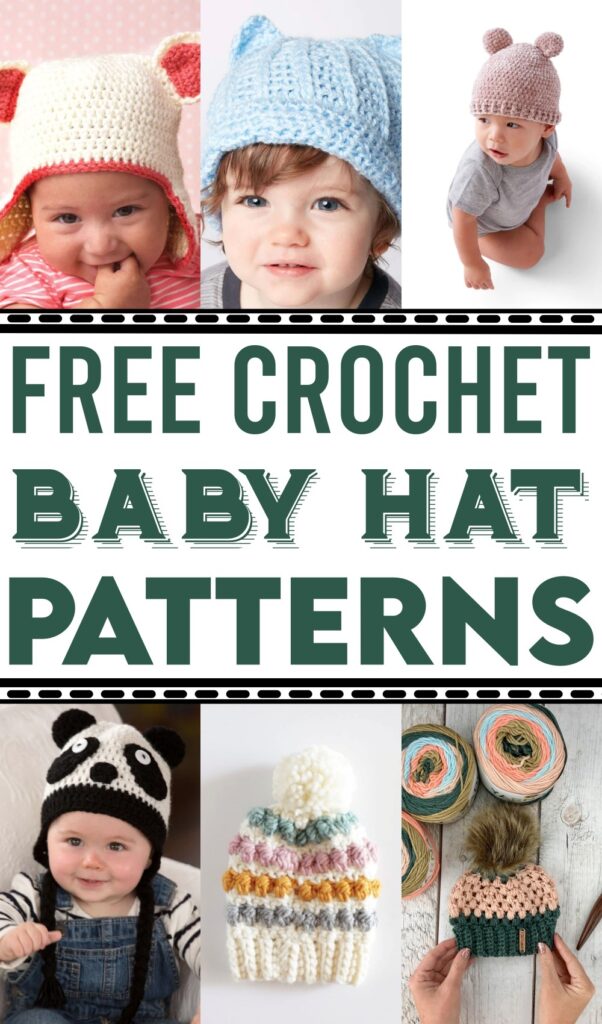 9 Free Crochet Baby Hat Patterns And Designs