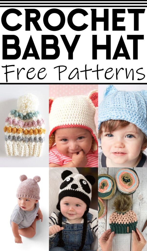 9 Free Crochet Baby Hat Patterns And Designs