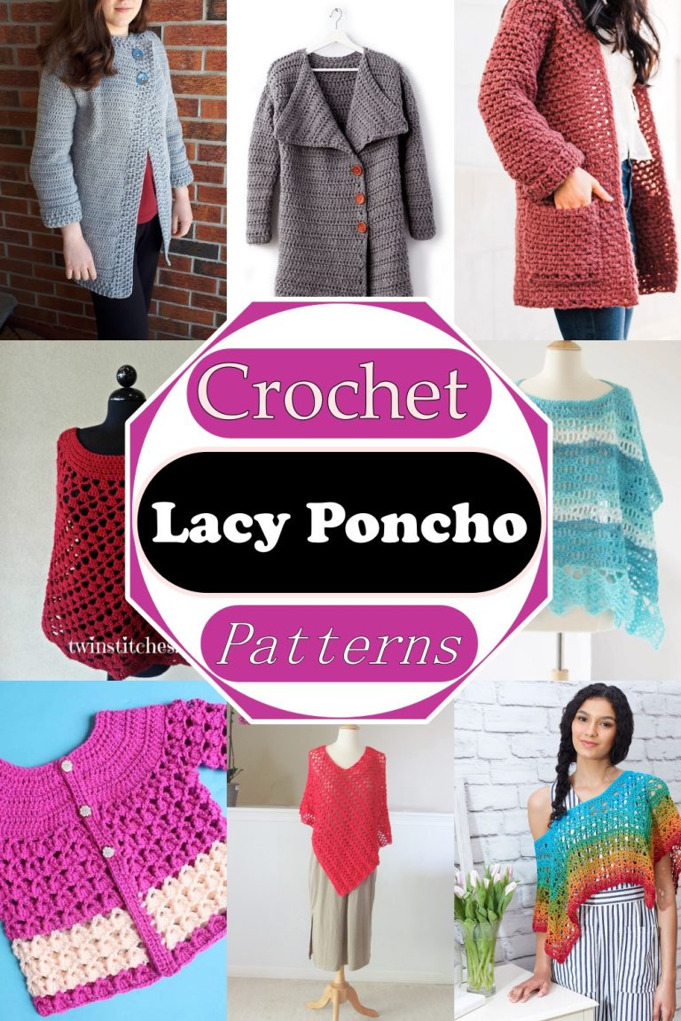 15 Crochet Lacy Poncho Patterns To Stylize