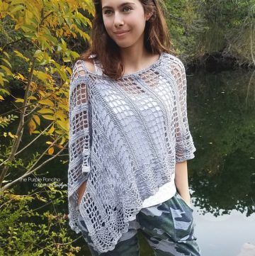 15 Crochet Lacy Poncho Patterns To Stylize