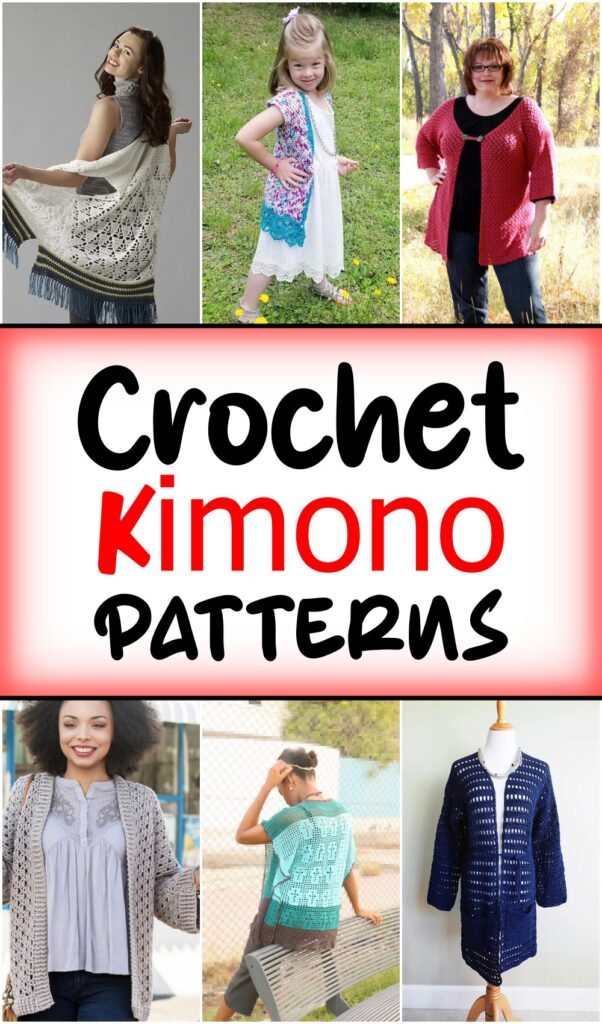 25 Free Crochet Kimono Patterns