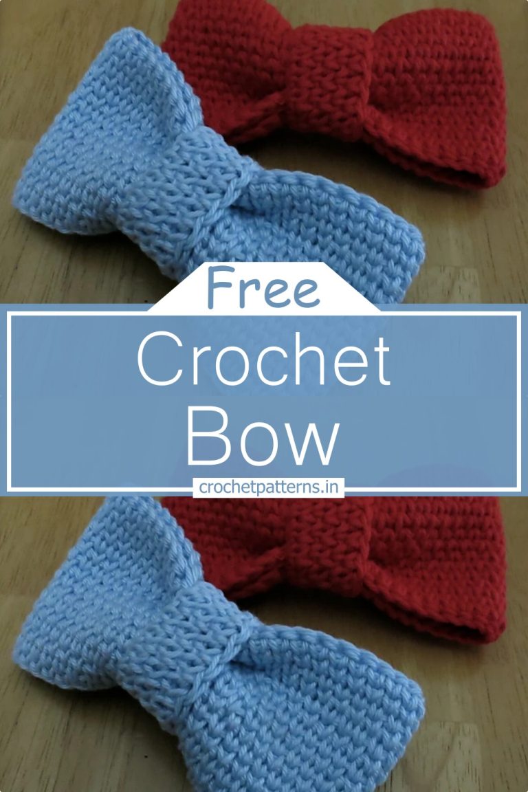 13 Free Crochet Hair Bow Patterns