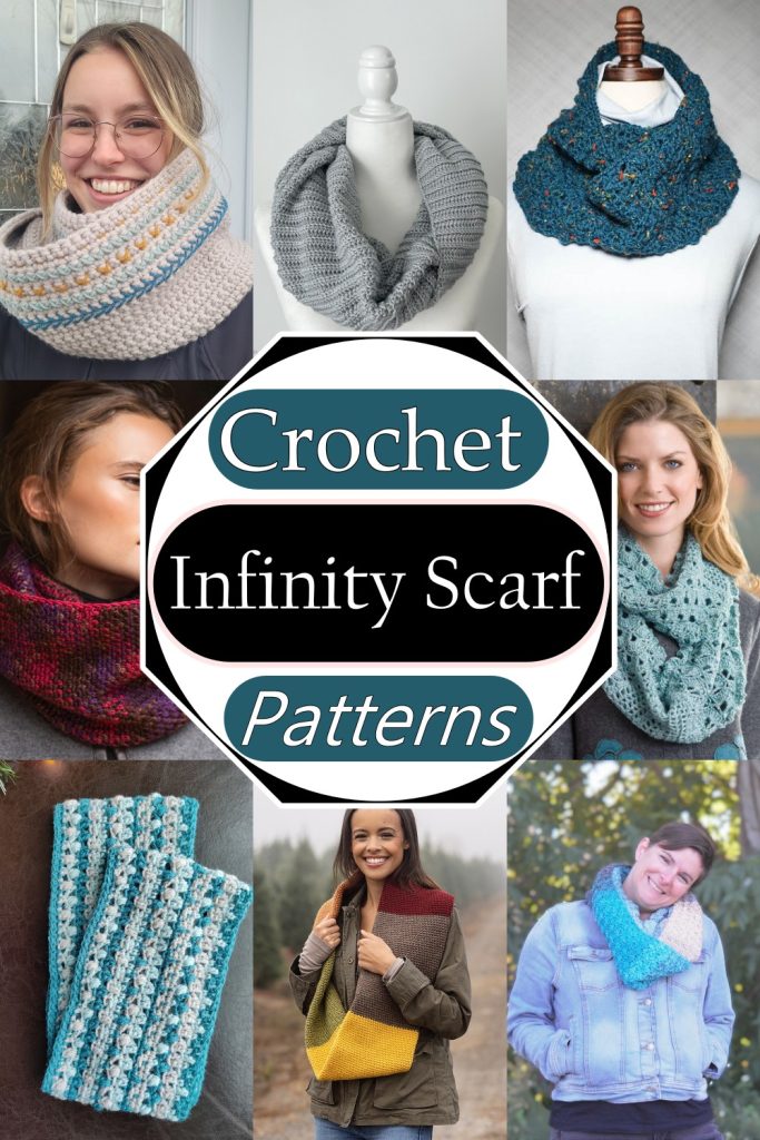 24 Infinity Scarf Crochet Patterns For Cozier Look